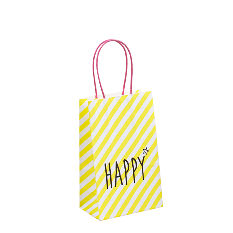 GUASTO DEL sacchetto di carta carta Kraft Borse Kraft Regalo di carta con Bolsas Sacchetto di carta stampata personalizzata