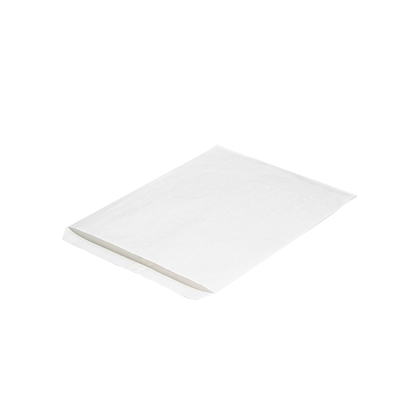 Grease a prova di carta bianca kraft sacchetti di carta kraft per alimenti per alimenti per patatine oem